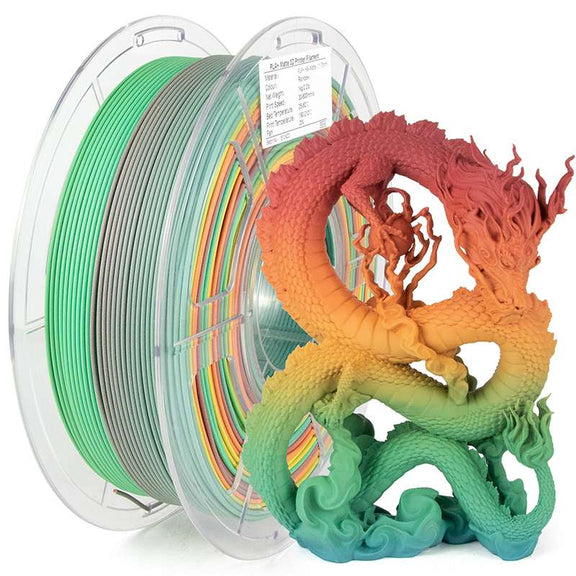 High Speed PLA+ Matte Rainbow Filament – iSANMATE
