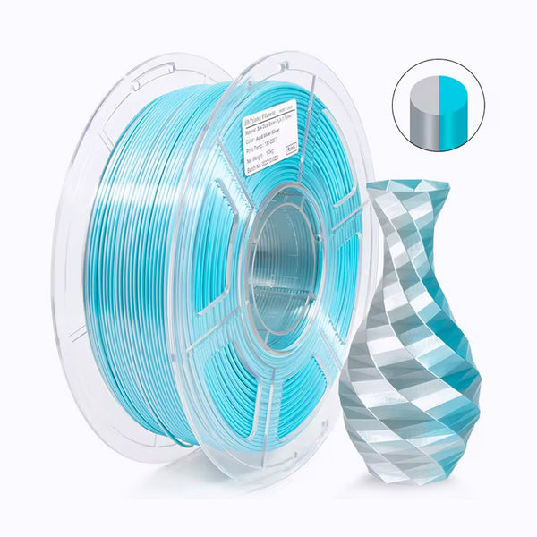 PLA+ Dual Color Silk Filament