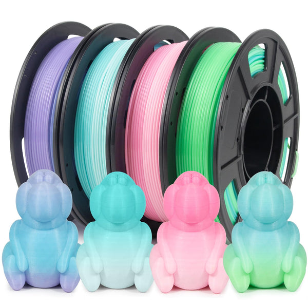 Translucent Gradient PETG Filament Bundle